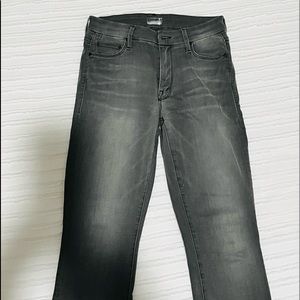 Mother “ the Looker” HOT grey jeans size 26
